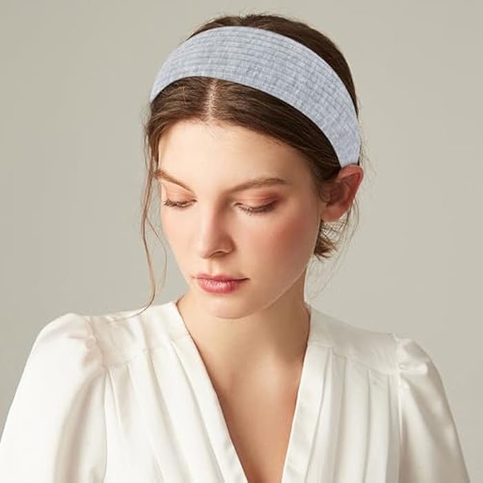 ACO-UINT 4 Pack Headbands for Women, Wide Headbands Large Head Bands for Women's Hair, Non-slip Thick Headbands with Teeth Fashion Hairbands Hair Accessories for Women - Image 4